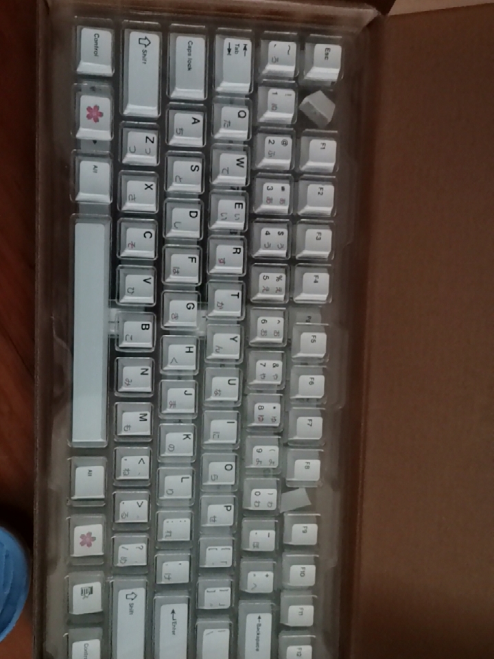 Caiyunx Sublimation PBT Bàn phím cơ Keycap được cá nhân hóa tùy chỉnh Tiếng Nhật 132 PCS