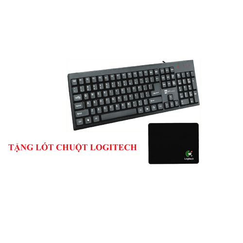 [TẶNG LÓT CHUỘT] Bàn phím máy tính R8 1805