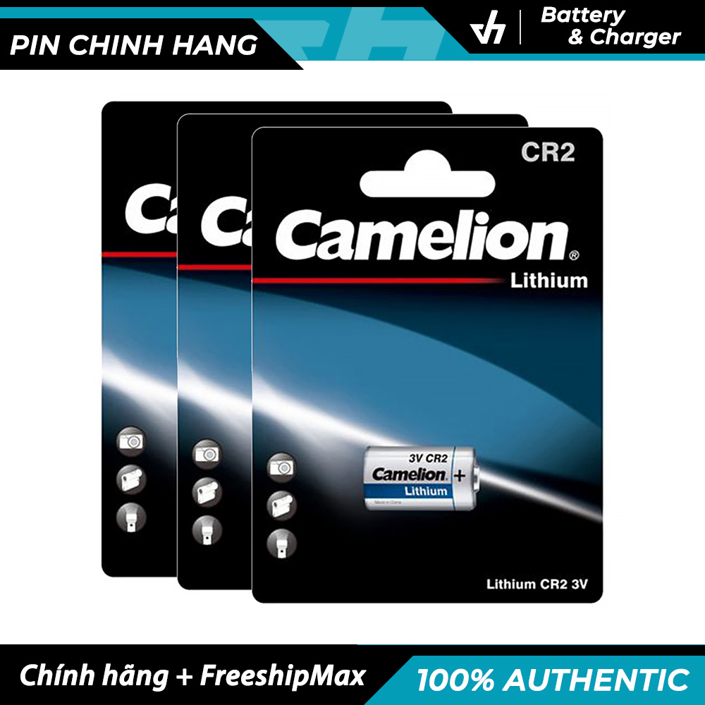 Pin máy ảnh Camelion CR2 - Pin Lithium điện áp 3V