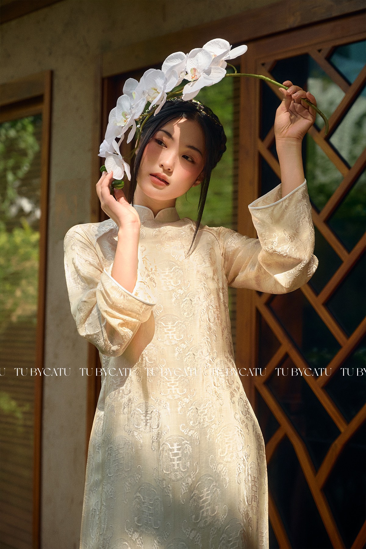 TUBYCATU | Áo Dài An Vĩ (KHÔNG KÈM QUẦN)