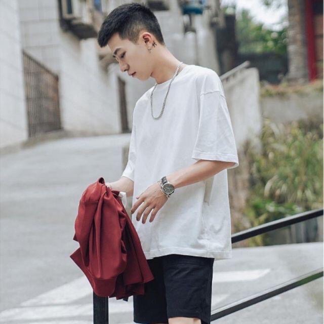 [HCM]ÁO THUN UNISEX  BASIC TEE PHÔNG TRƠN TAY LỠ ĐỦ MÀU