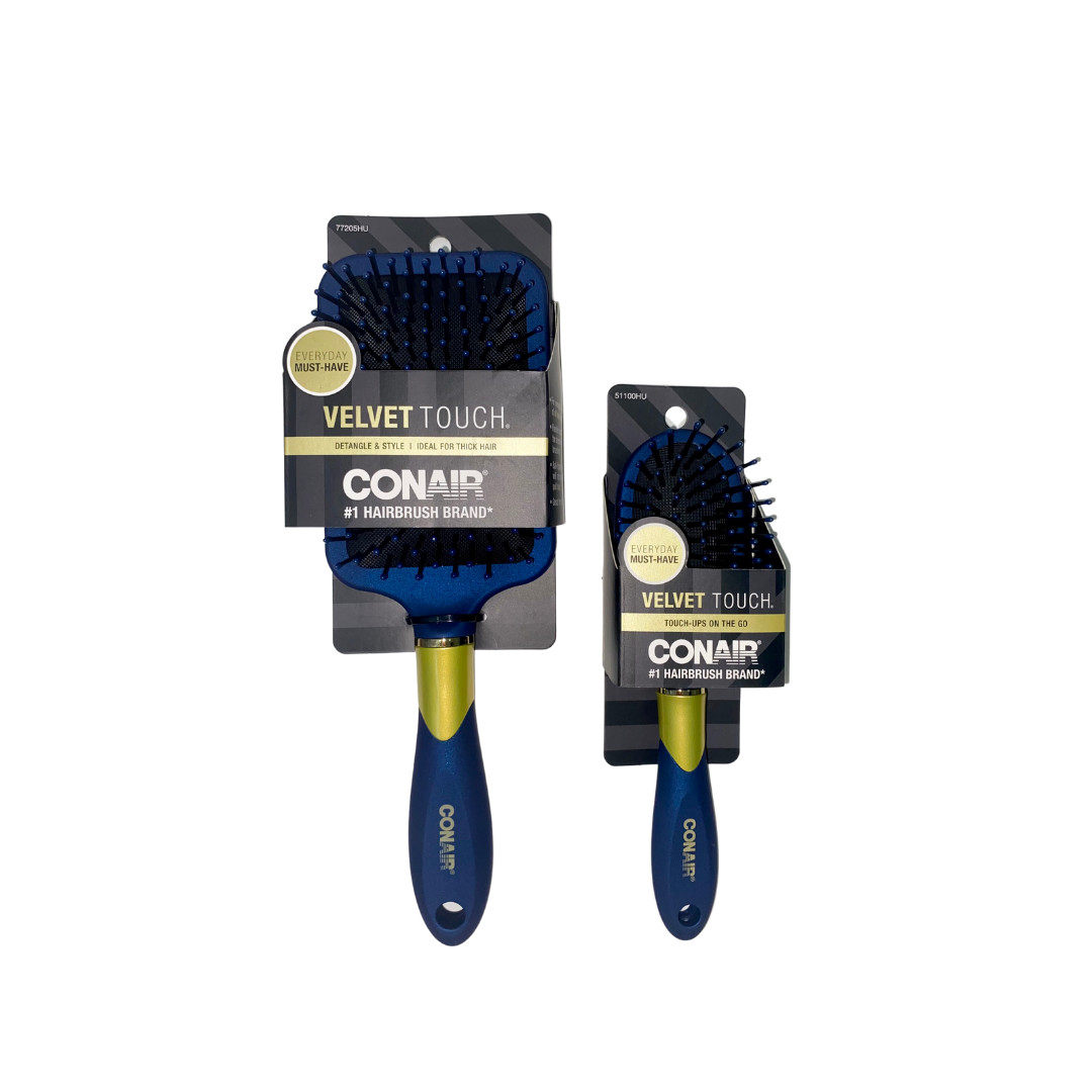 Combo 2 lược gỡ rối Conair Velvet Touch