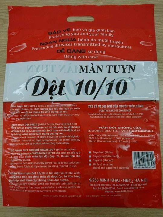 Màn tuyn chống muỗi Cty CP 10/10