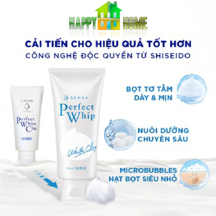 Sữa Rửa Mặt Senka Perfect Whip 120g