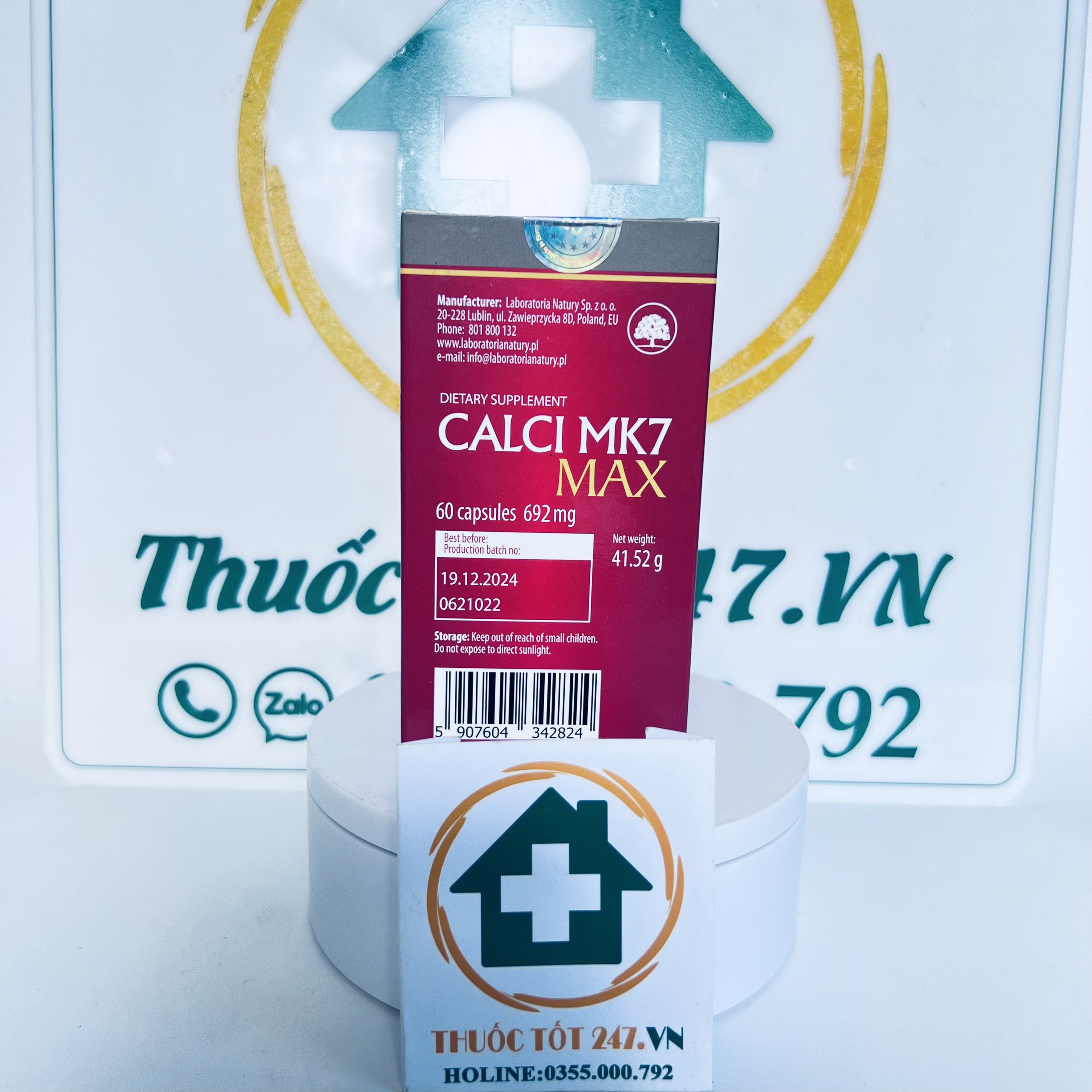 CALCI MK7 MAX của Ba Lan 60 viên