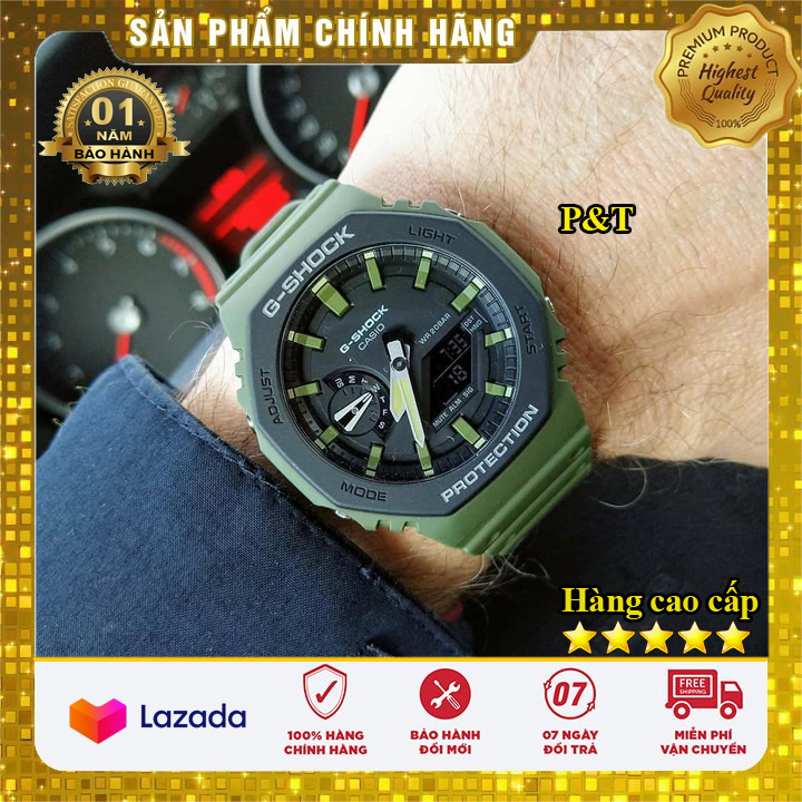 Đồng hồ Casio G-Shock GA-2100 - Phong cách - Đồng hồ P&T ( 7 màu lựa chọn )