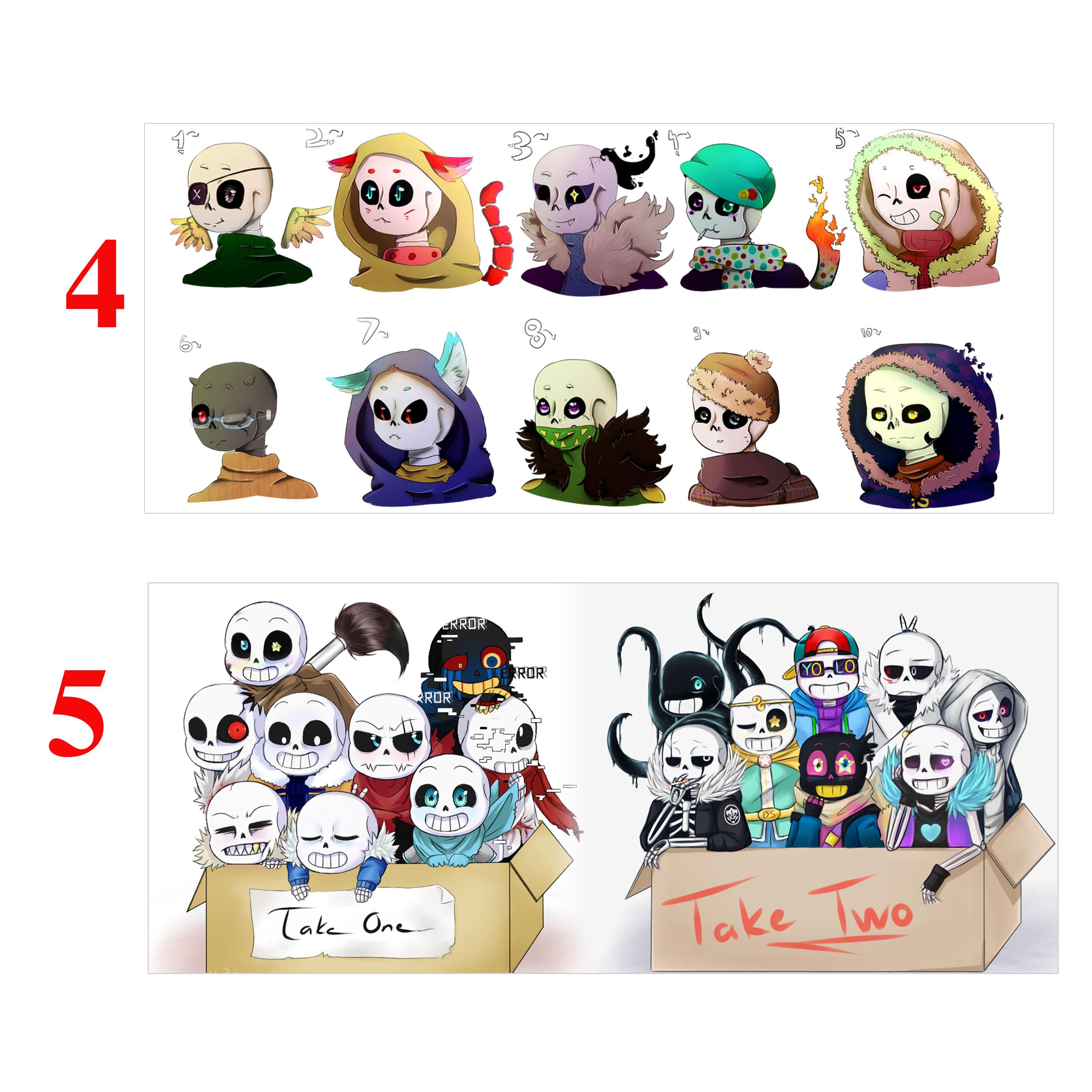 cốc in hình sans Undertale