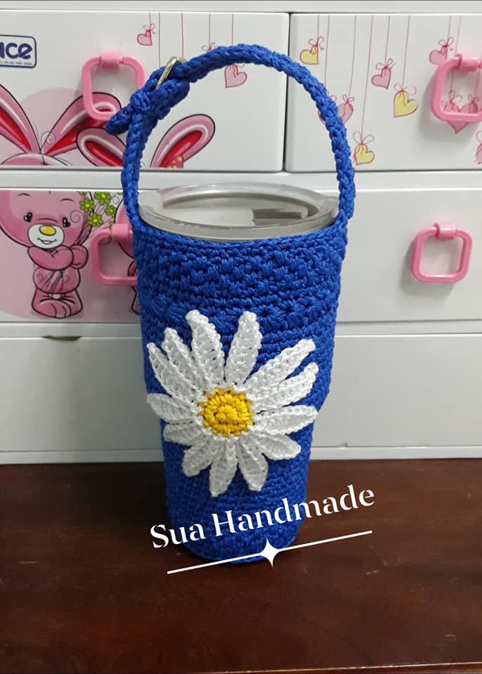 Túi đựng ly giữ nhiệt Handmade (không bao gồm ly)