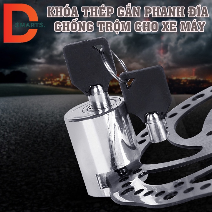 Khóa phanh đĩa chống trộm xe máy Cao Cấp