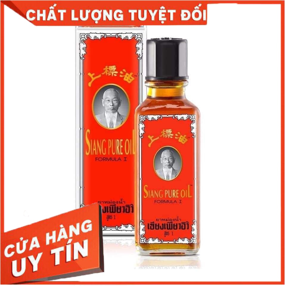 Dầu ông già siang pure oil 25cc đỏ chính hãng thái lan