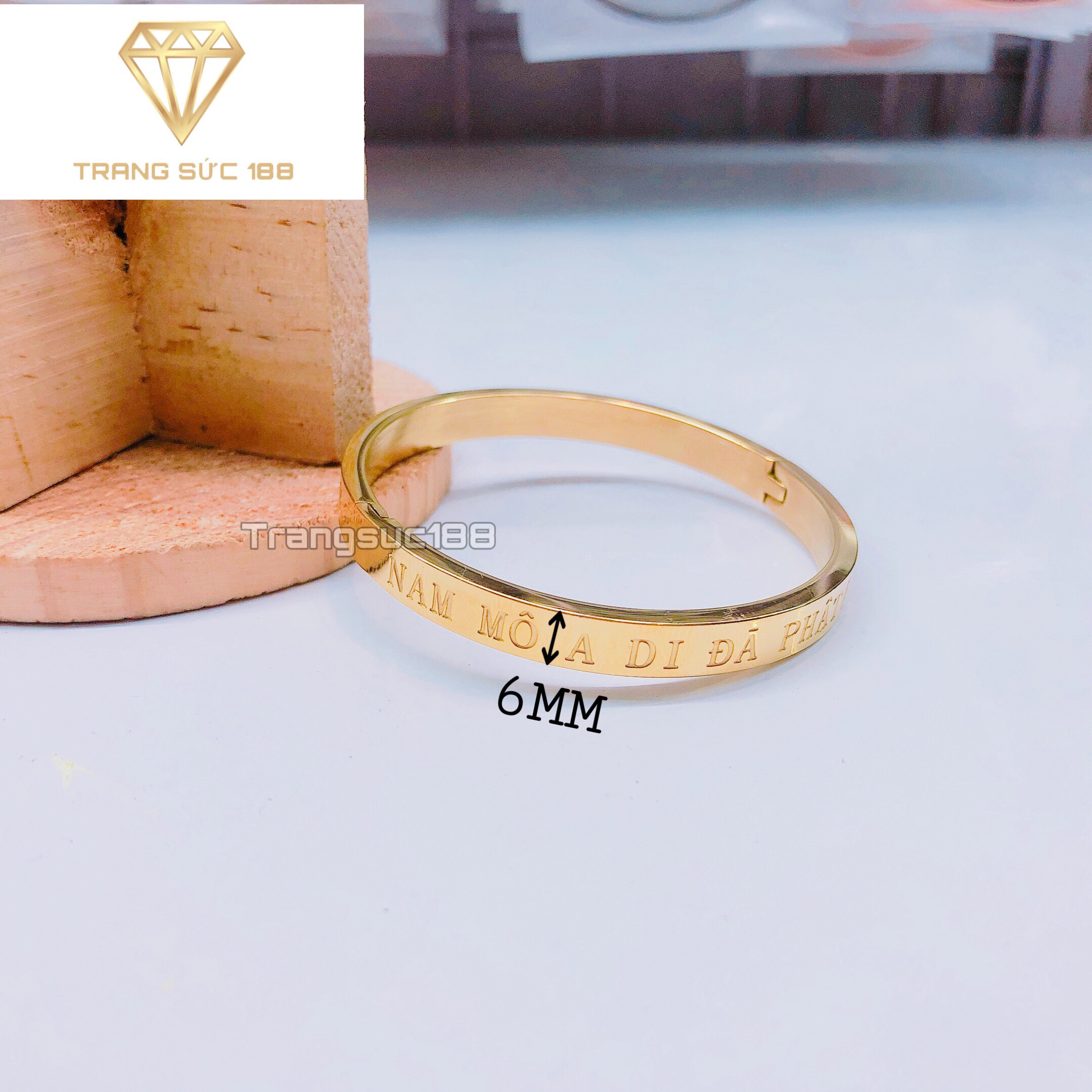[HCM]Vòng Tay Titan Nam Mô A Di Đà Phật