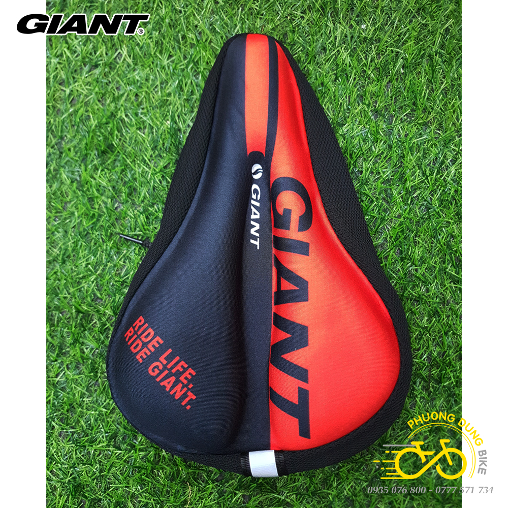 Nệm bọc yên xe đạp silicon mềm GIANT