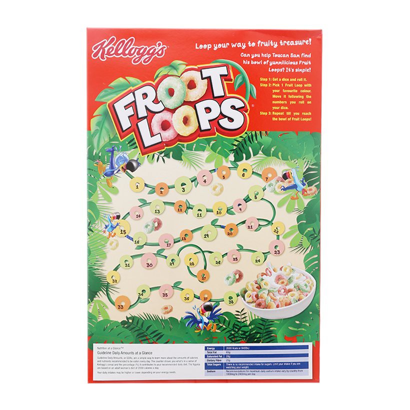 Ngũ cốc ăn sáng Kellogg's Froot Loops - 300g