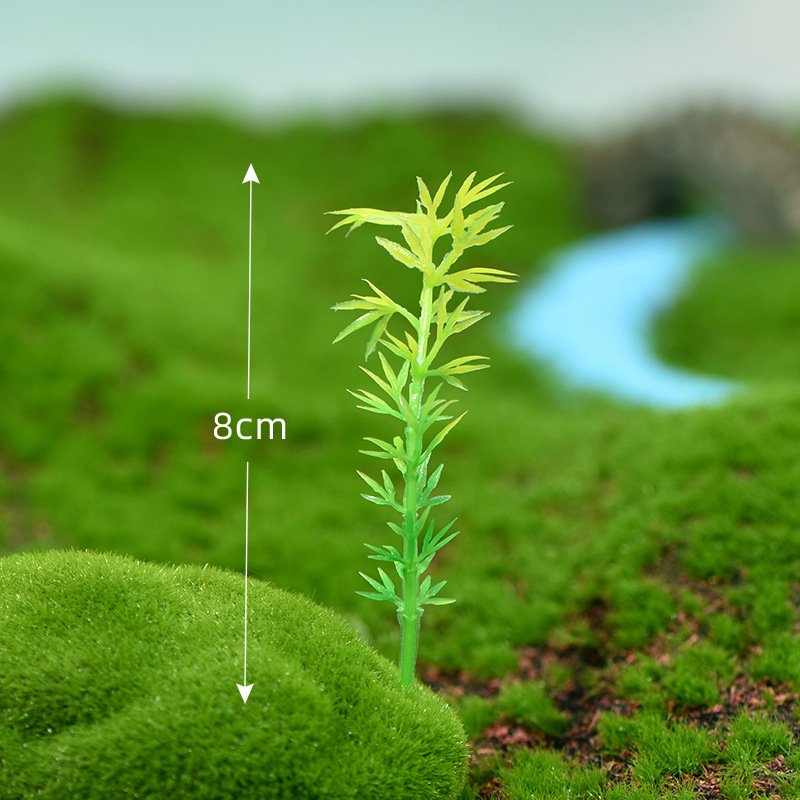 Cây tre nhỏ mô phỏng làm tiểu cảnh terrarium/ mô hình trang trí