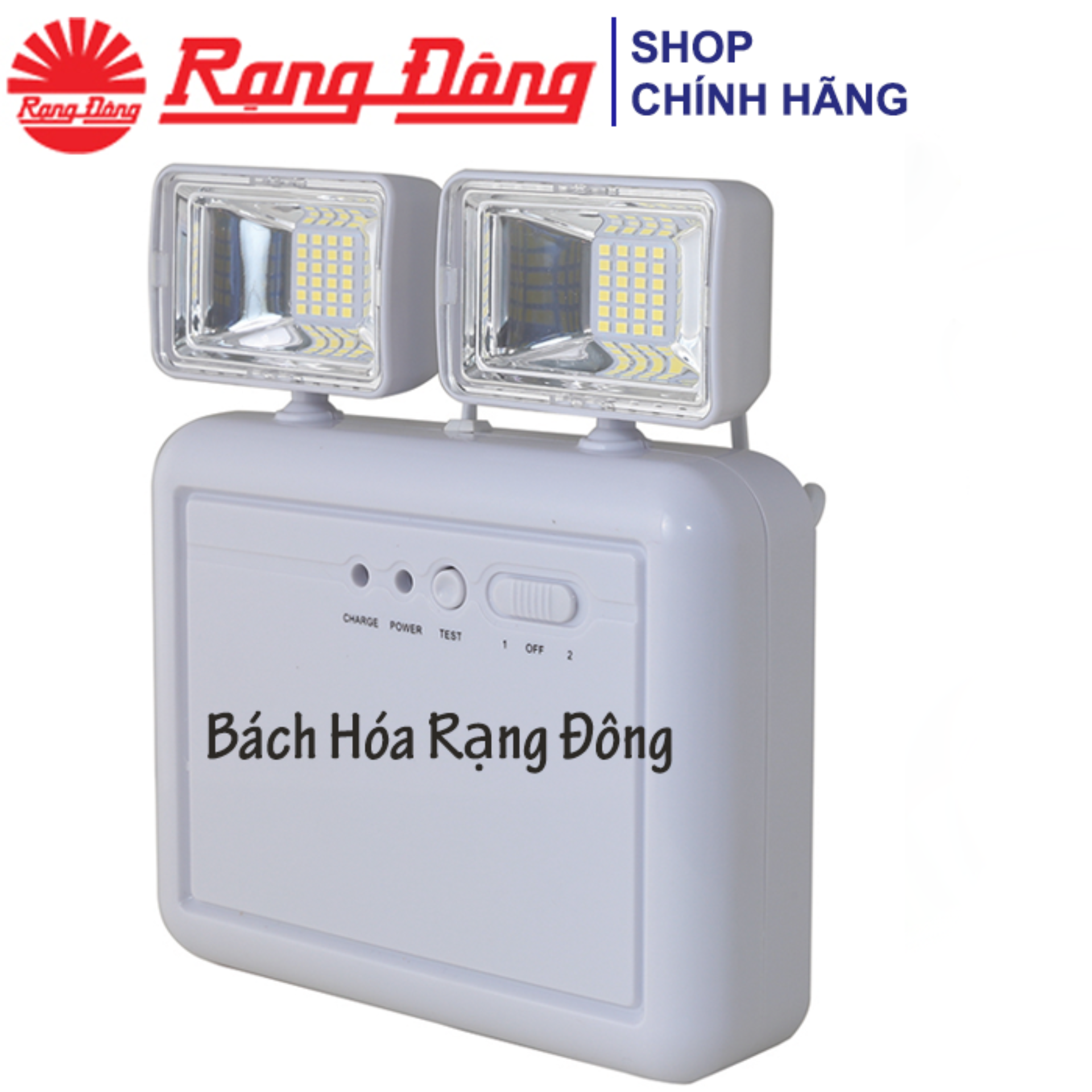 Đèn led khẩn cấp 6w rạng đông. model d kc04-6w