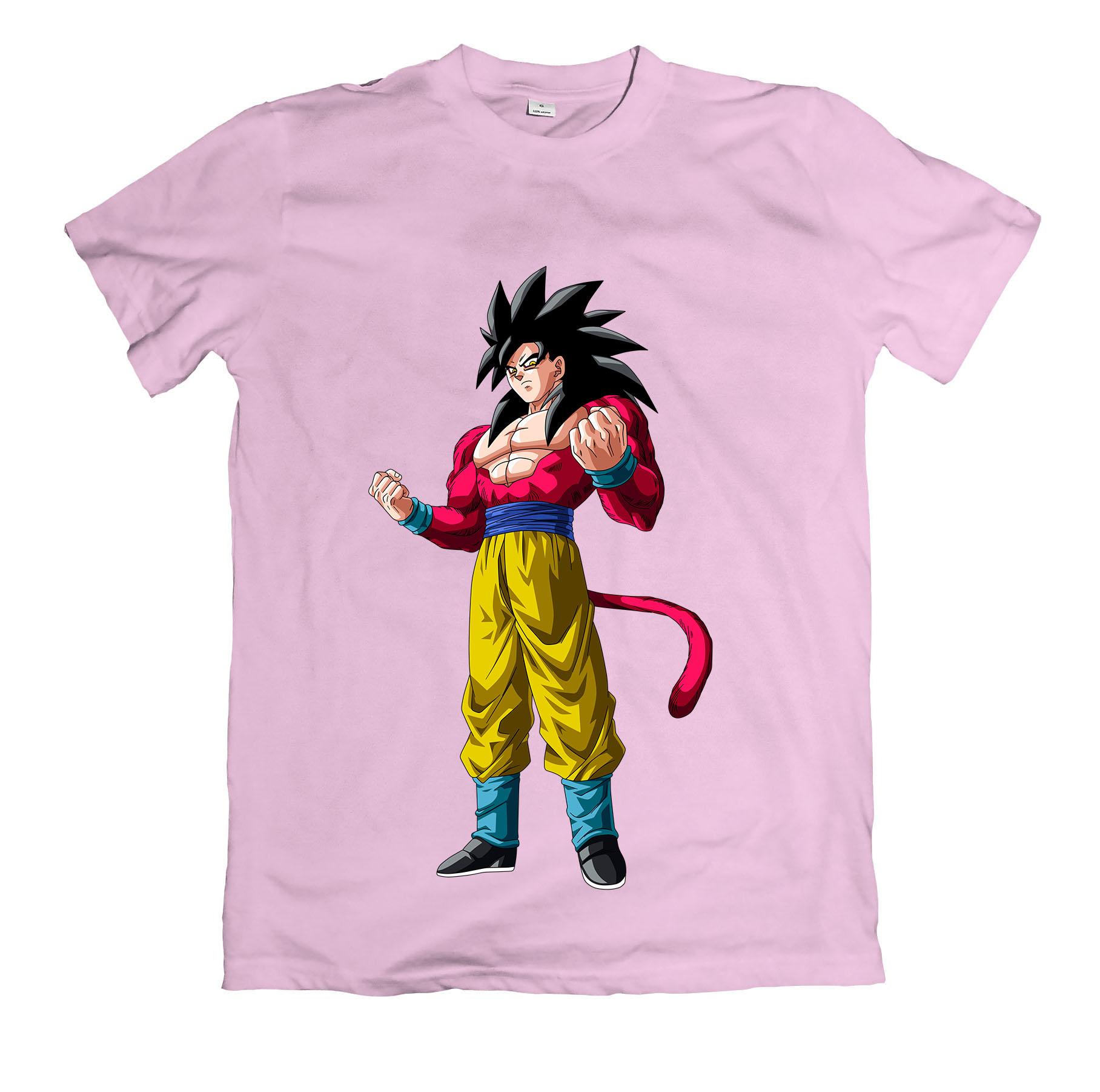 [HCM]Áo thun in hình Goku SSJ4