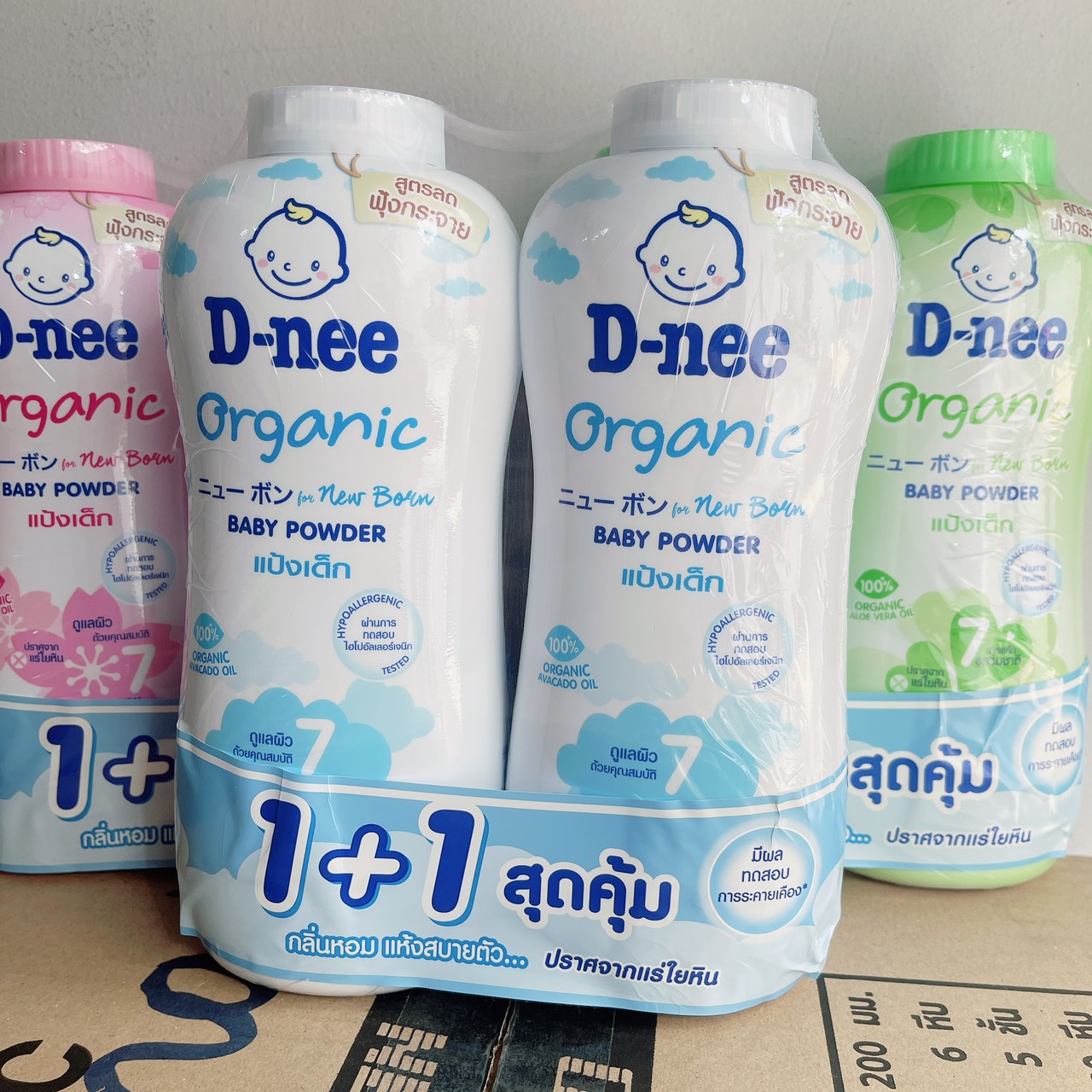 Phấn Rôm, Phấn Thơm Dnee Thái Lan 350g cho bé