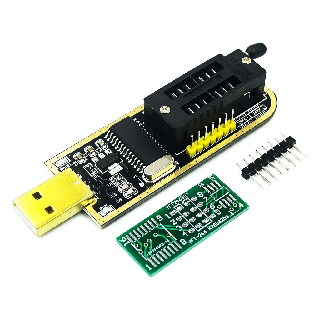 CH341A Bộ nạp BIOS CH341A Mạch Nạp EEPROM SPI USB