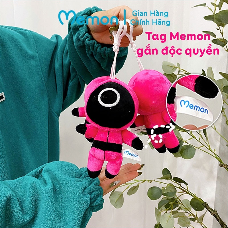 [Mã LIFEM1 giảm 50k đơn 99k] Gấu Bông Trò Chơi Con Mực Squid Game Cao Cấp Memon