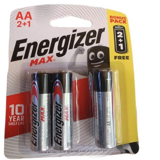 Pin Energizer Max AA/AAA E91BP2+1 (vỉ 2+1) CHÍNH HÃNG