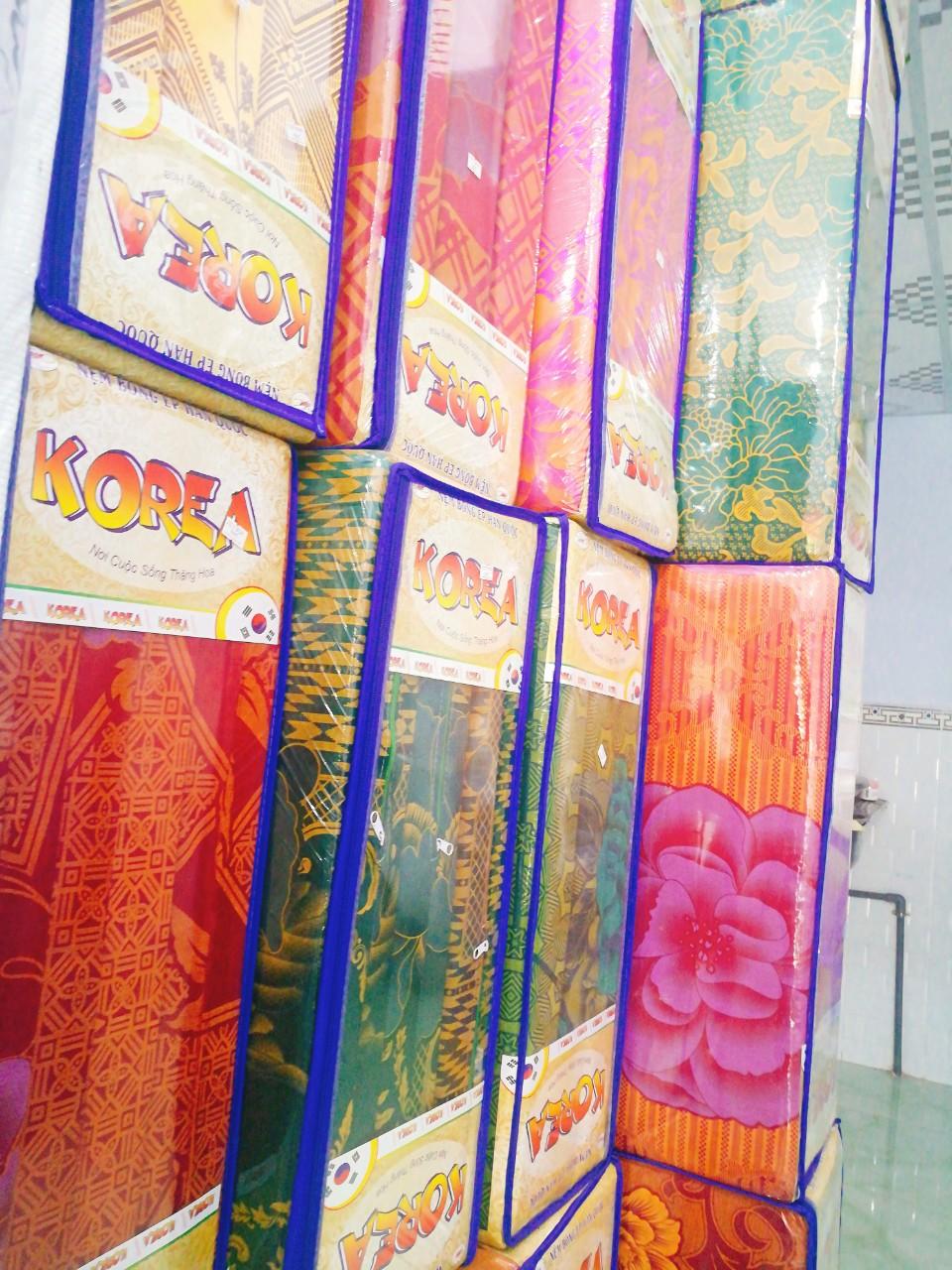 Nệm bông ép gấp 3 1m6 x 2m x 10cm