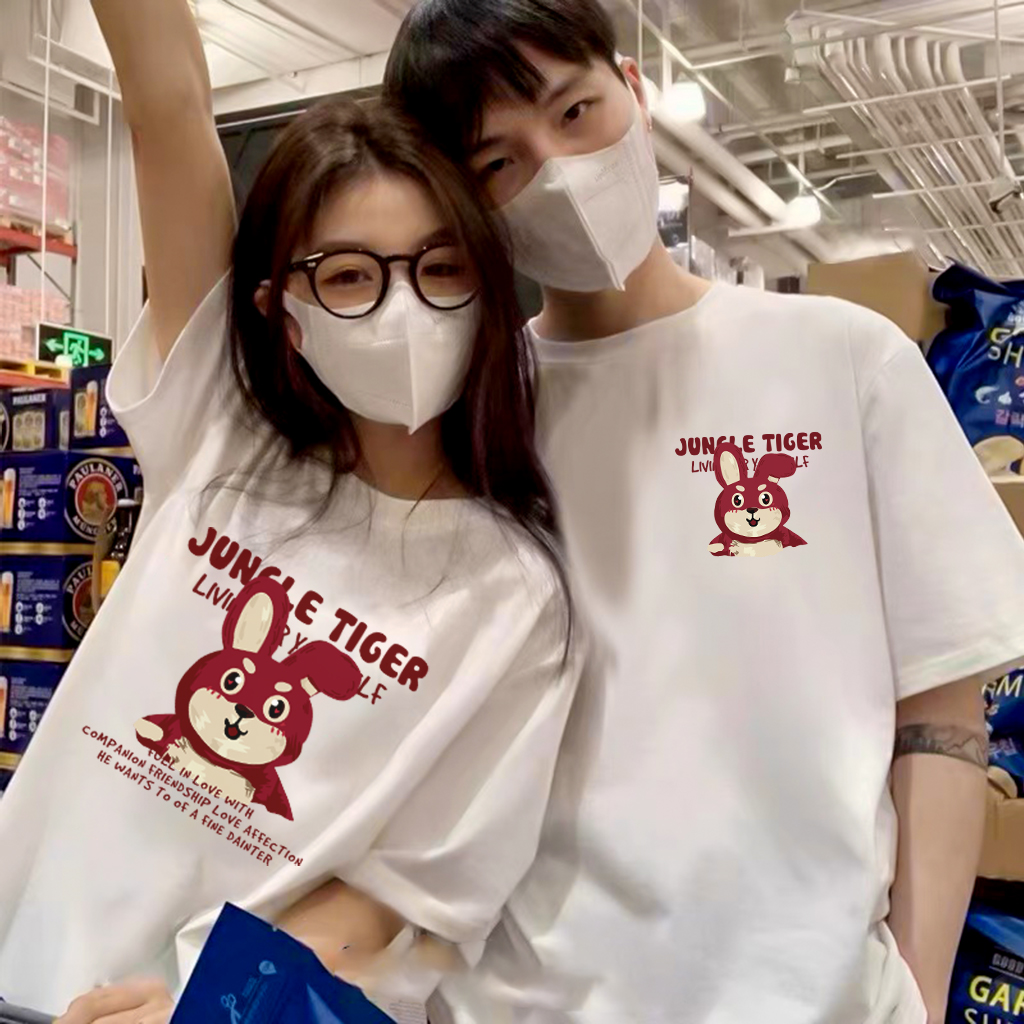 Áo Thun LocalBrand Unisex nam nữ JUNGLE TIGER Basic Tee - JT8324