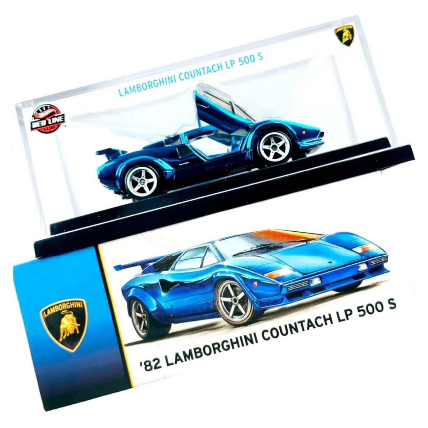 Xe mô hình Hot Wheels RLC sELECTIONs Lamborghini Countach LP 500