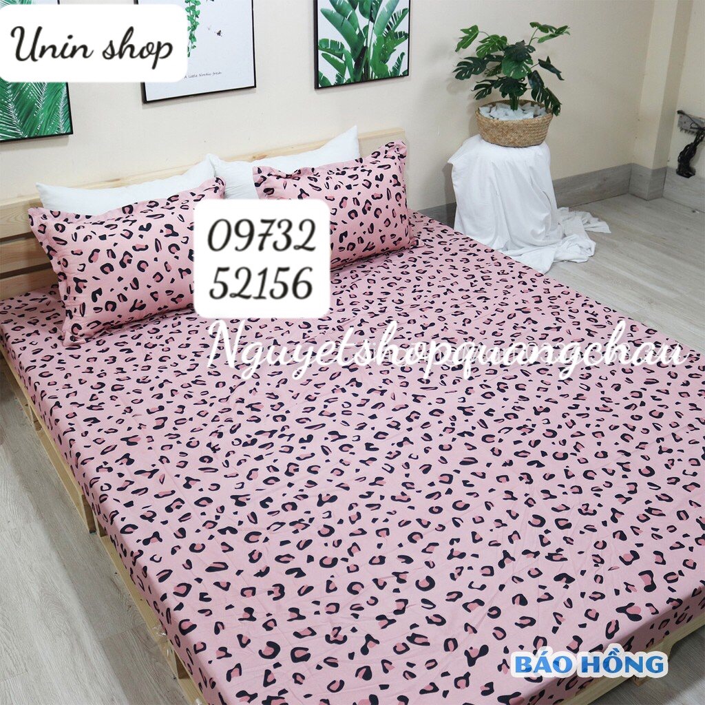 Combo 4 bộ ga gối (ga kèm 2 vỏ gối nằm) được chọn mẫu