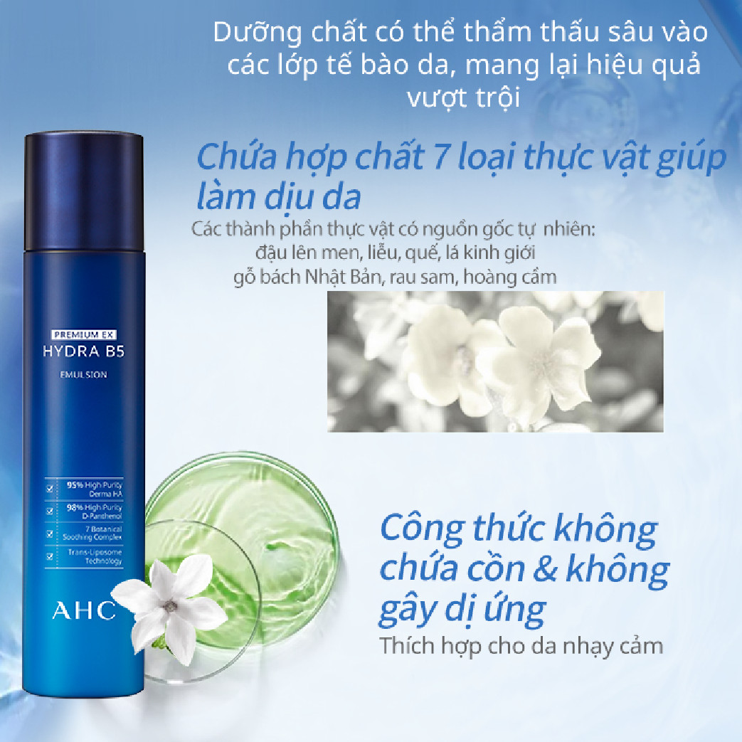 Sữa Dưỡng AHC Premium Ex Hydra B5 Emulsion 140ml