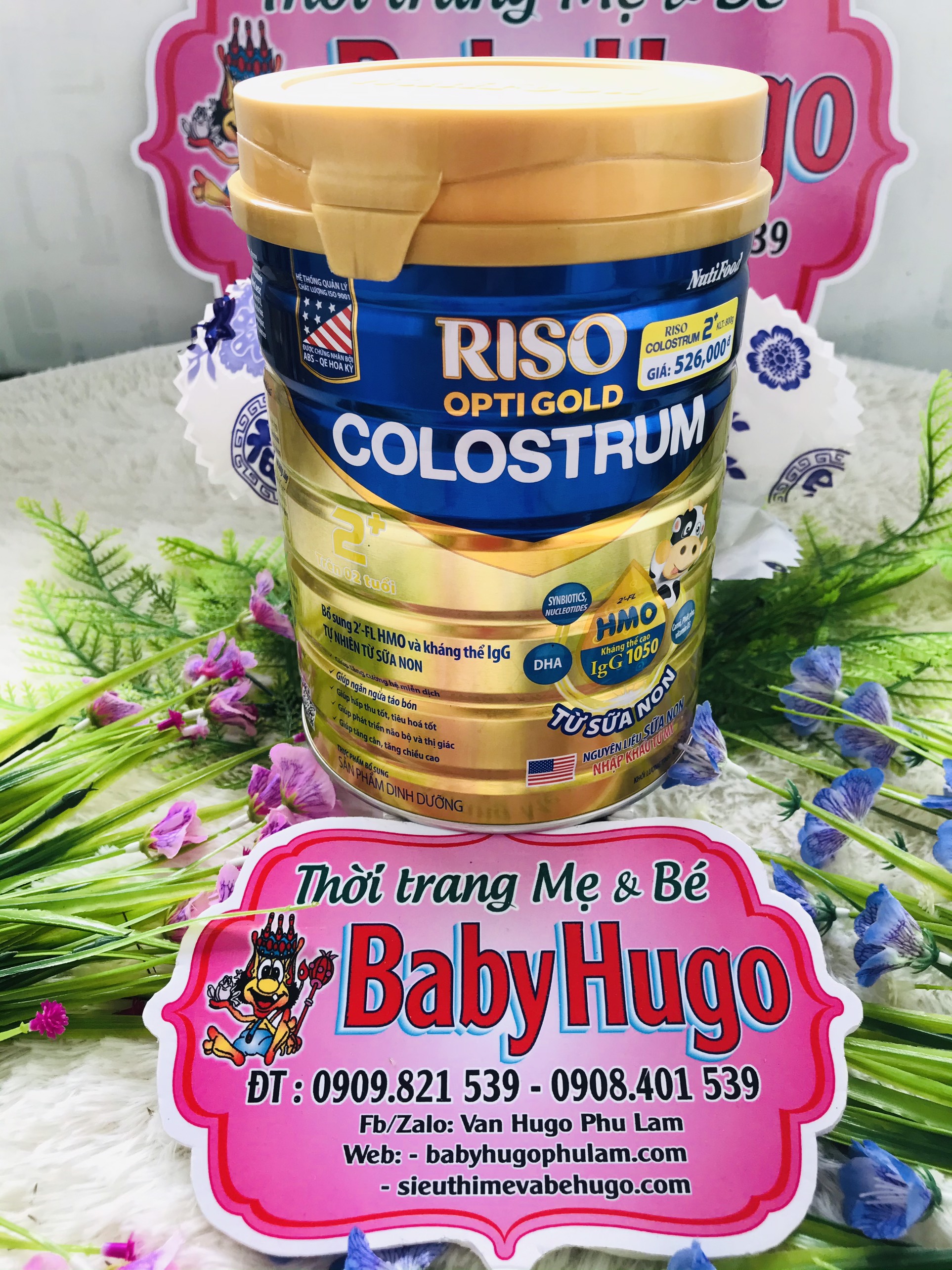 [DATE MỚI] Sữa Riso OptiGold Colostrum 2+ 800G