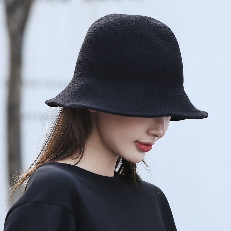 [HCM]mũ bucket len chỉ dệt kim hàn quốc - ne71