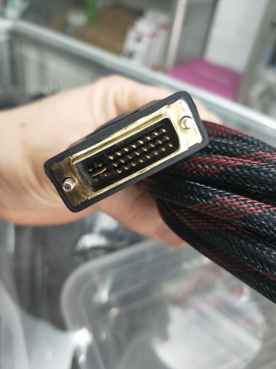 CÁP DVI 1.5M CHUẨN DVI-I 24+5 DUAL LINK