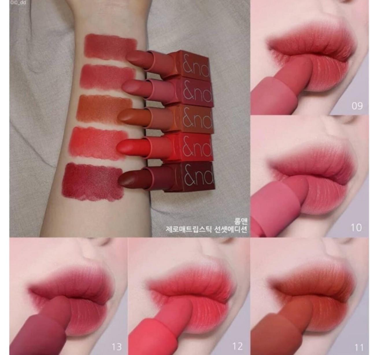 SON LÌ - SON ROMAND ZERO - Son thỏi Zero Gram Romand Matte Lipstick