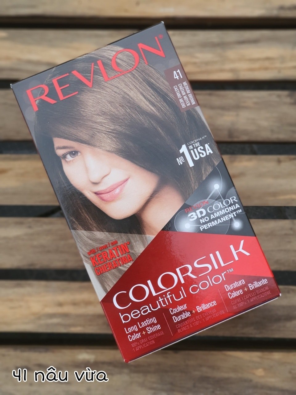 [HÀNG MỸ CHÍNH HÃNG] Thuốc nhuộm tóc Revlon Colorsilk Beautiful Color