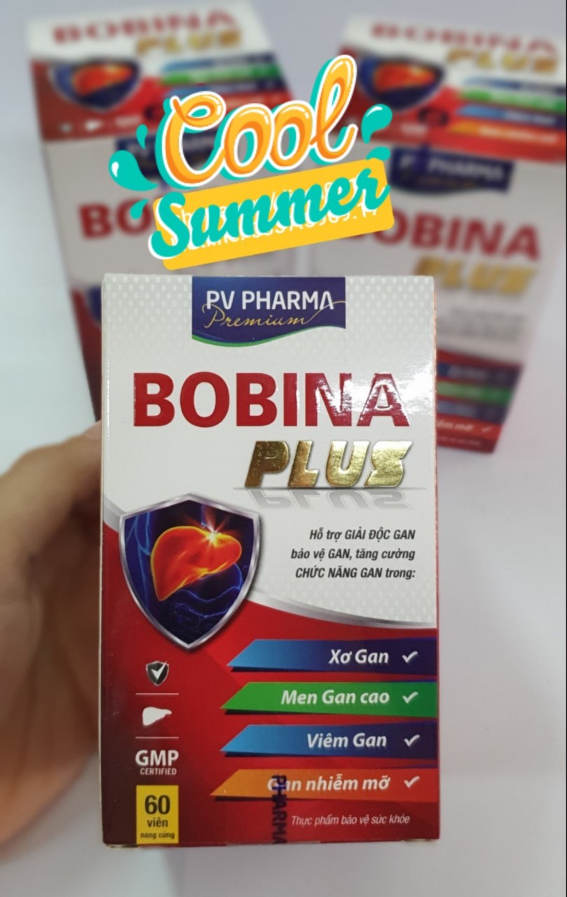 BOBINA PLUS - HỔ TRỢ GIẢI ĐỘC GAN - MEN GAN CAO