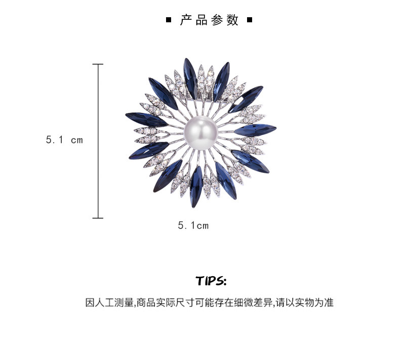 Trâm cài áo đính đá và ngọc GC267