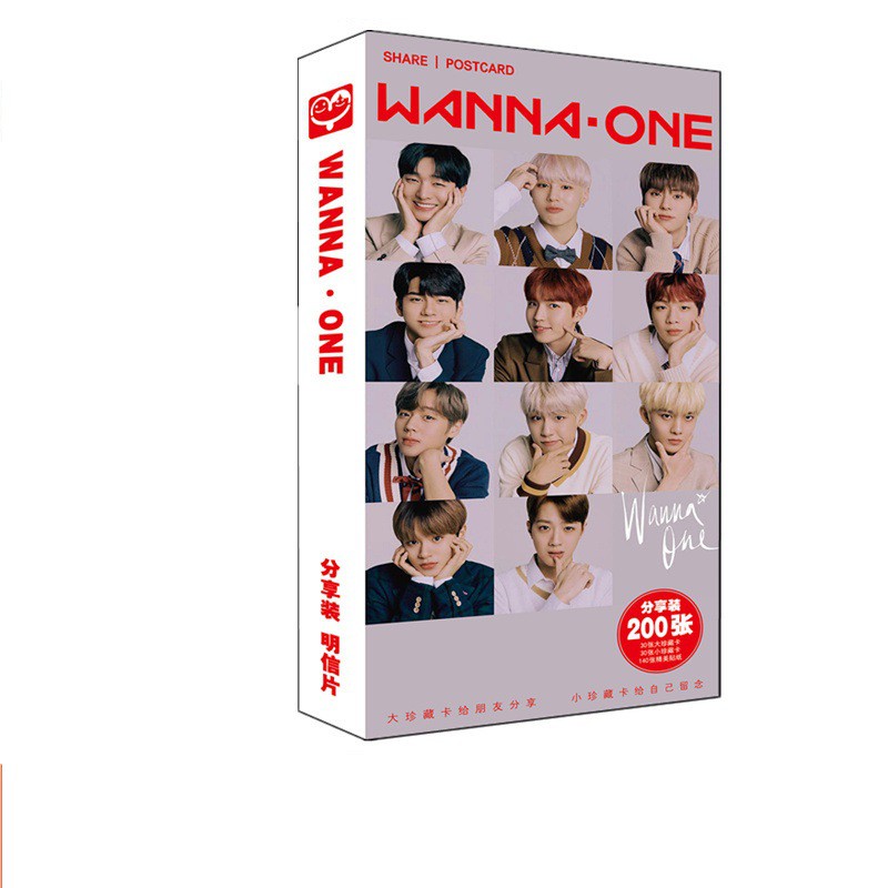 Postcard Wanna One mẫu mới