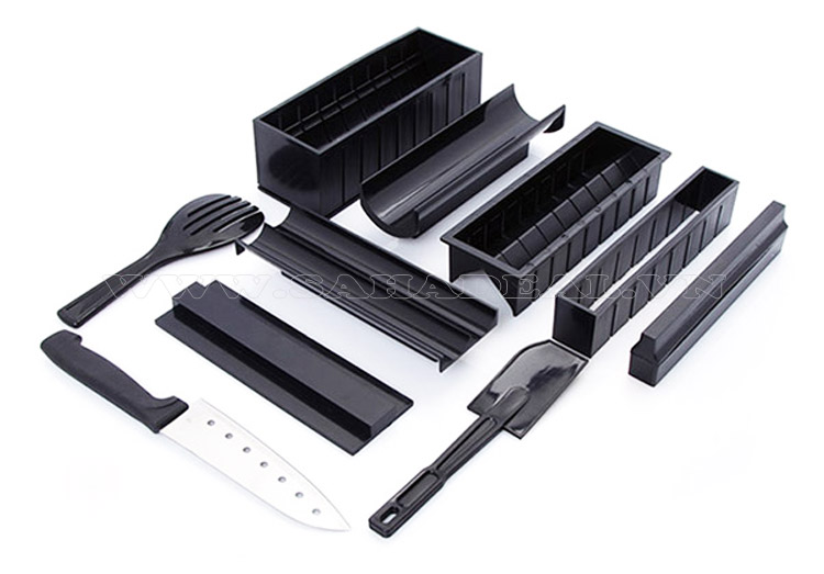 Dụng cụ làm sushi cao cấp 10 món