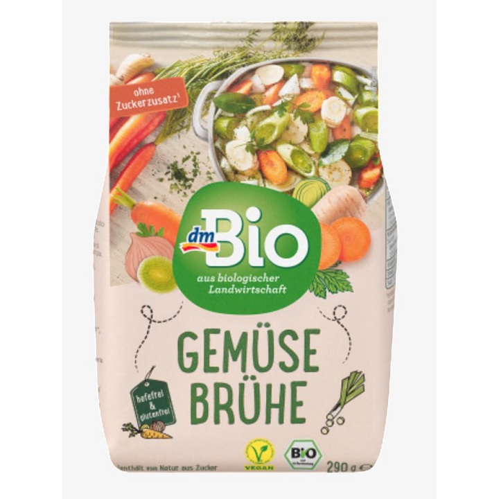 Bột nêm thuần chay rau củ thảo mộc hữu cơ 290gr - dmBio