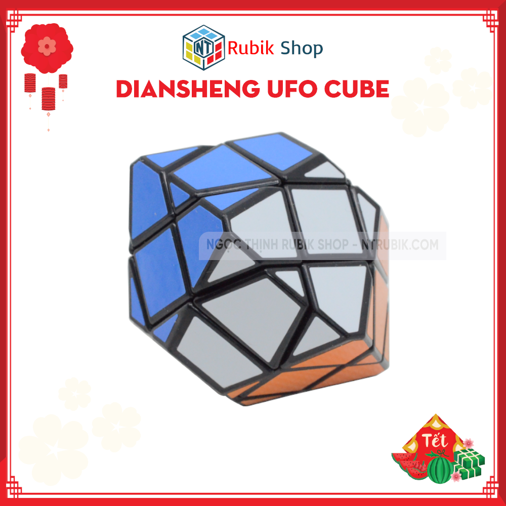 [Hoàn tiền 10%][Rubik Biến Thể] Rubik Diansheng UFO cube đồ chơi thông minh