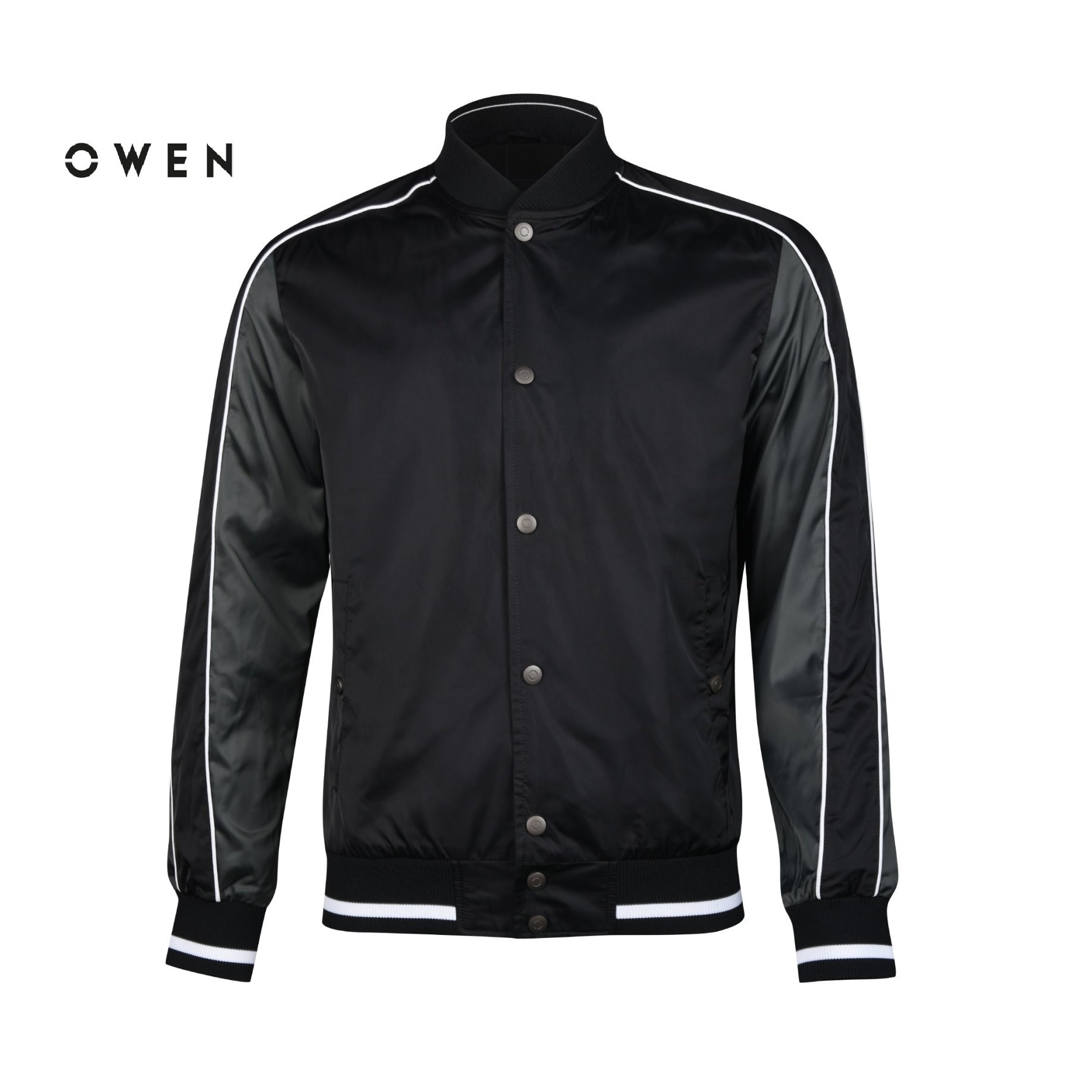 OWEN - Áo khoác gió nam 2 lớp dáng bomber