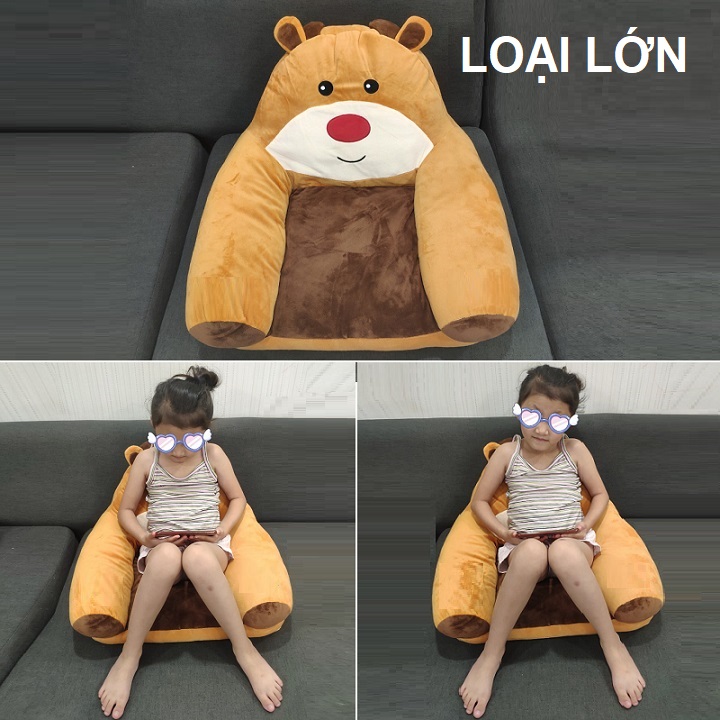 Ghế tựa lưng hình thú cho bé - ghế tựa lưng hình thú