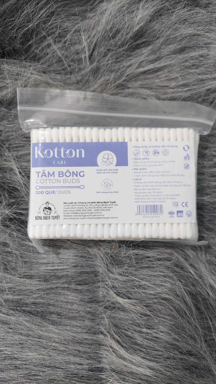 [HCM]01 LỐC TĂM BÔNG MERIDAY (LỐC 5 GÓI GÓI 200 QUE)