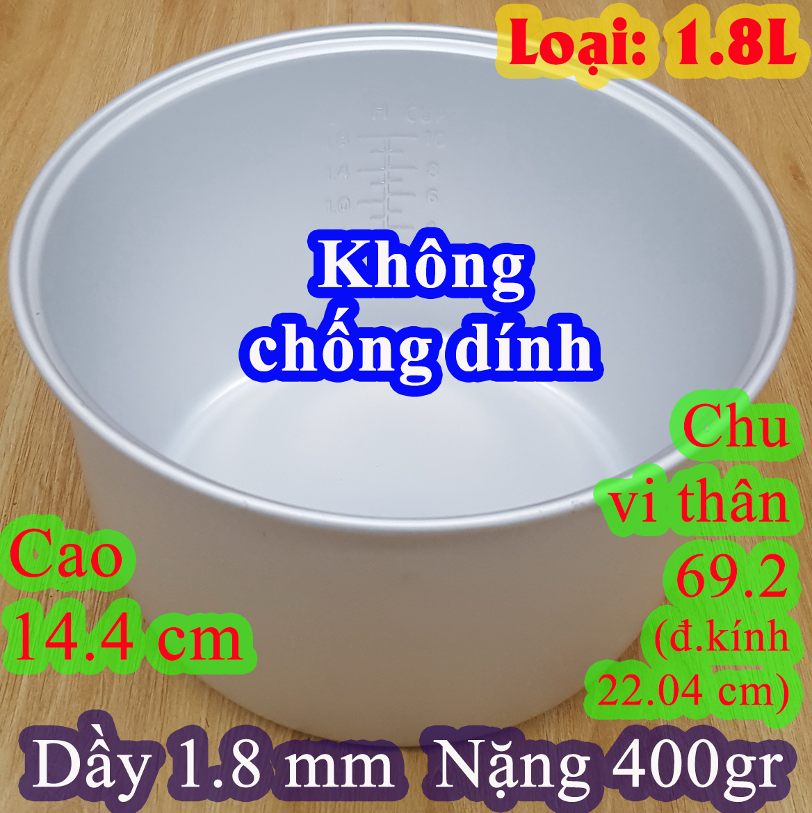 Lòng nồi cơm điện