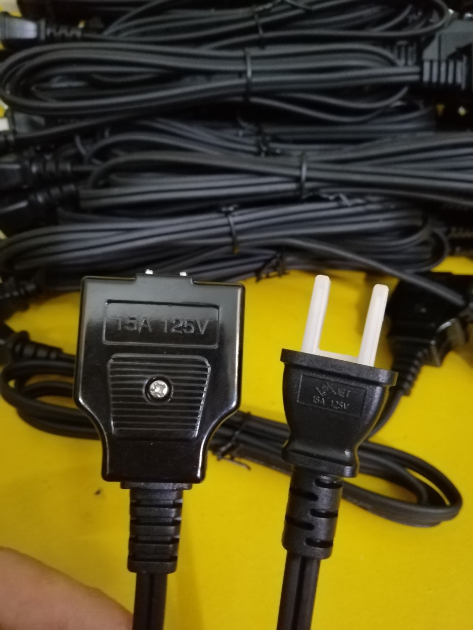 Dây hít nam châm 15A - 125V (dây bếp từ, bình thủy, bếp nướng, bếp lẩu... nội địa Nhật)