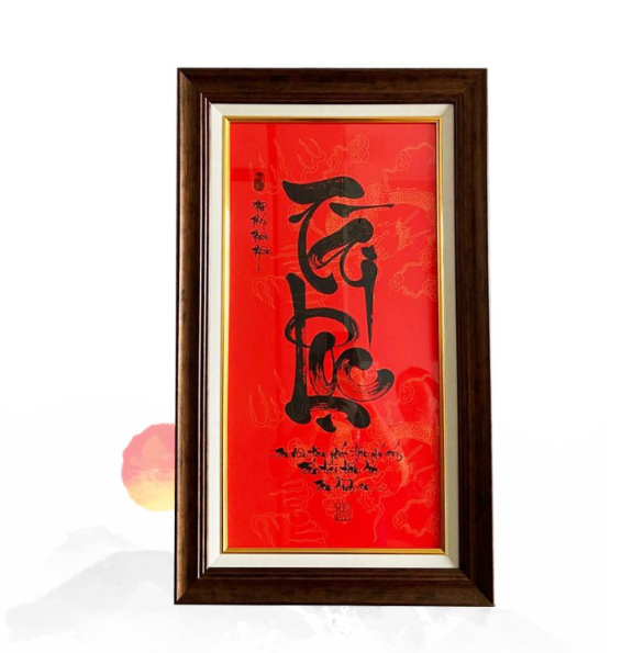 Tranh thư pháp chữ TÀI LỘC