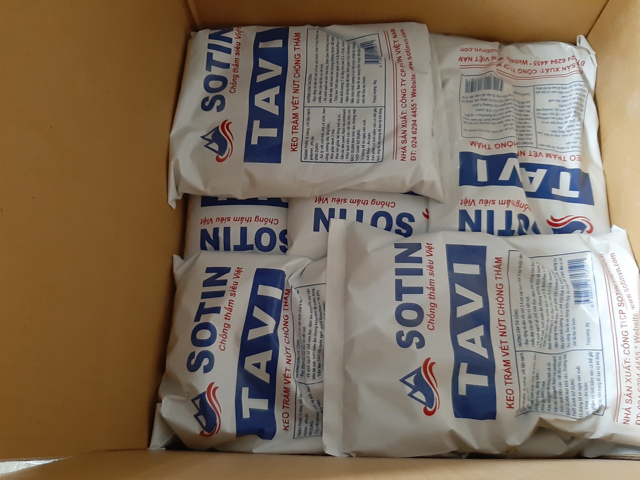 Keo trám vết nứt chống thấm TAVI - SOTIN