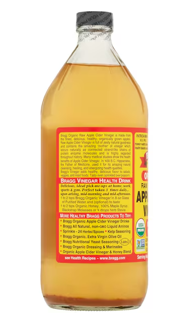 GIẤM TÁO HỮU CƠ BRAGG 473ML