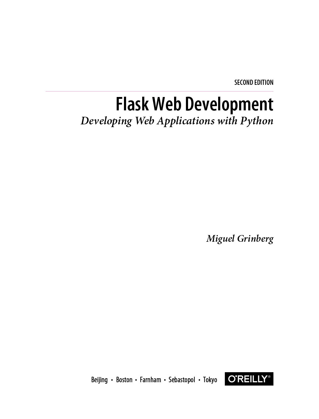 Flask Web Development