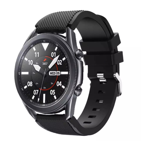 [HCM]Dây đồng hồ cao su silicon cao dấp dành cho Samsung Galaxy watch 3 45mm